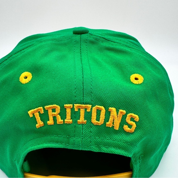 Guam Brand New Tritons Embroidered Logo Essential Cotton Snapback Cap - Picture 6 of 10